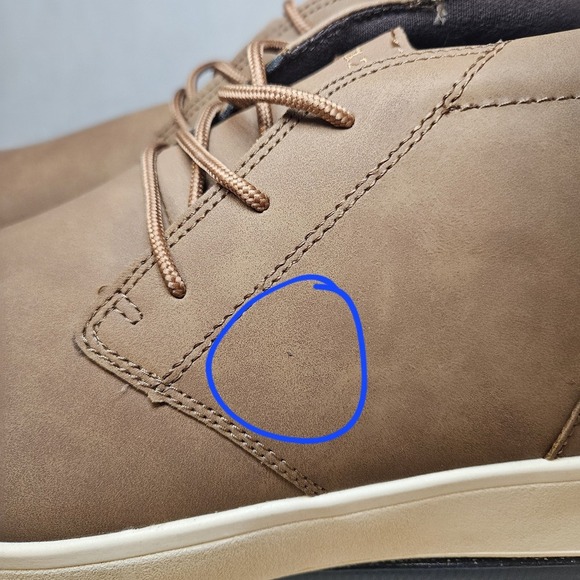 IZOD Palmer‎ Men's Size 13 / Lace-up Boot / color Brown, New With Defect - Picture 8 of 13